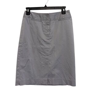 2/$30 LOFT - Women's Gray Pencil Skirt Size 4